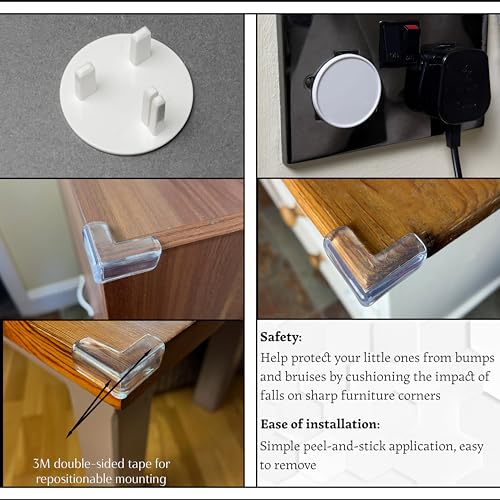 LavaRose Baby Proofing Kit: 49pc Complete Set, Easy Install