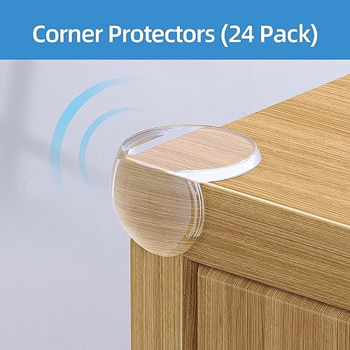 HelloPony Baby Proofing Kit: Locks, Corner Protectors, Outlet Covers