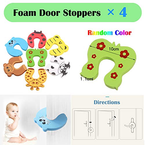 XinPei Baby Proofing Kit (48 Pieces) - Cabinet, Socket, Door