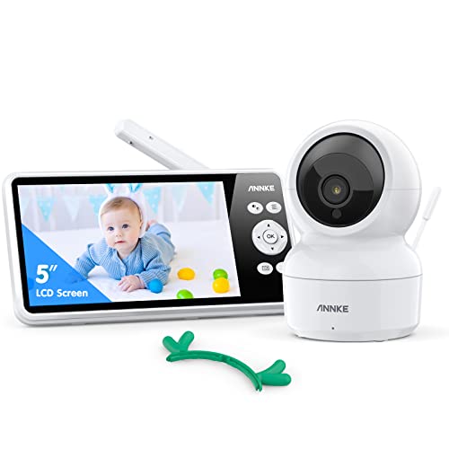 ANNKE Video Baby Monitor with 1080P Camera, 5" HD Screen