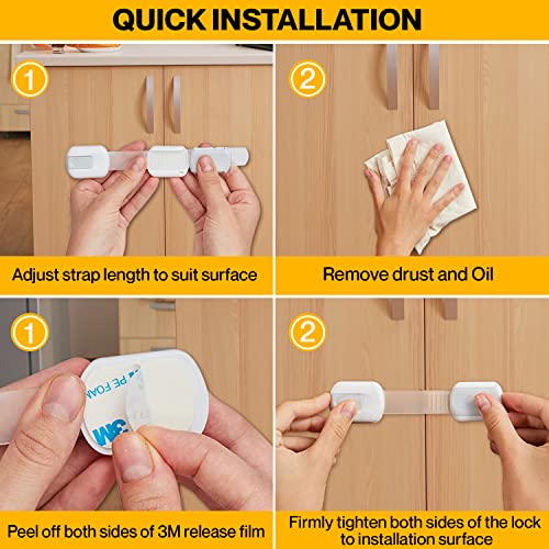 Easy Install Child Safety Locks, Corner Guards, Socket Covers