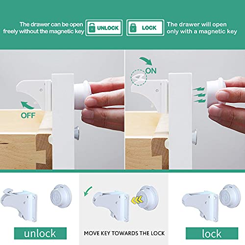 Baby Proofing Kit: 36 Pcs Safety Locks, Corner Protectors
