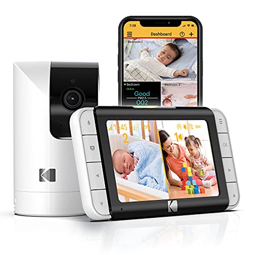 KODAK Cherish C525P Baby Video Monitor, Long Battery Life