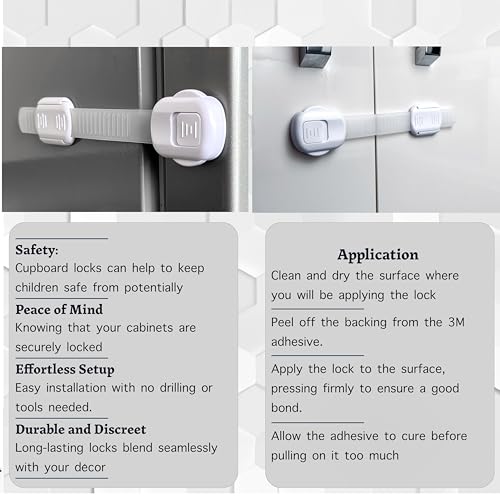 LavaRose Baby Proofing Kit: 49pc Complete Set, Easy Install