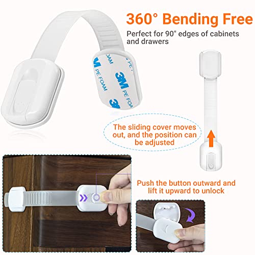 34Pcs Baby Proofing Kit for Child Safety at Home