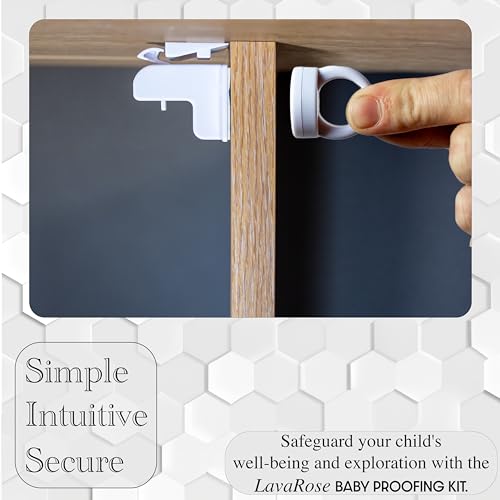 LavaRose Baby Proofing Kit: 49pc Complete Set, Easy Install