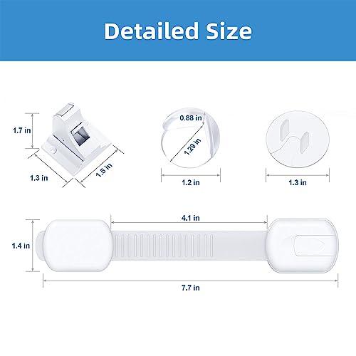 HelloPony Baby Proofing Kit: Locks, Corner Protectors, Outlet Covers