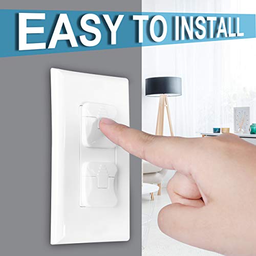 Babepai 38-Pack White Outlet Covers Child Safety Set