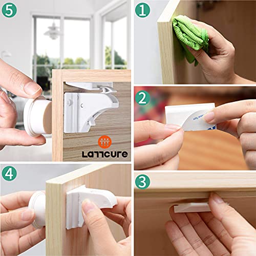 Baby Proofing Kit: 36 Pcs Safety Locks, Corner Protectors