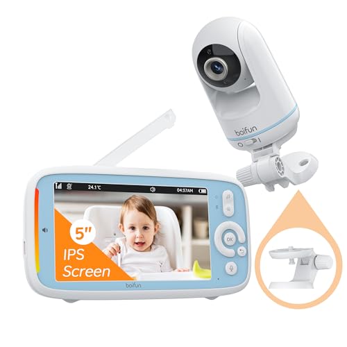5" Video Baby Monitor Camera with Night Vision