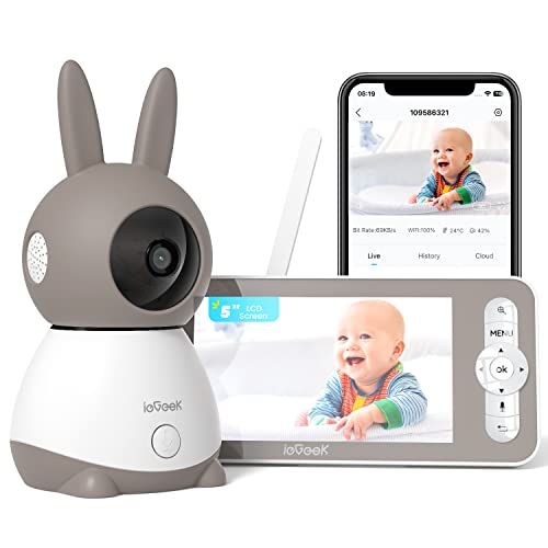 ieGeek 2K Wifi Baby Monitor with Camera & Night Vision