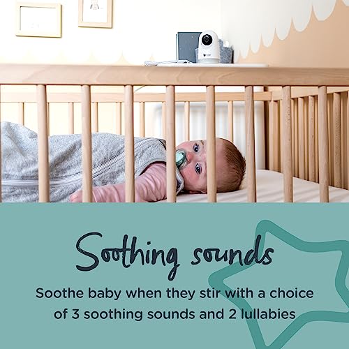 Tommee Tippee HD Video Baby Monitor with Soothing Sounds