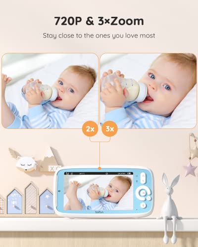 5" Video Baby Monitor Camera with Night Vision