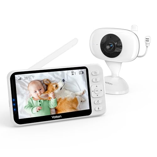 YOTON Video Baby Monitor with Camera, Night Vision