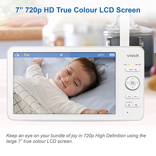 VTech RM7768HD Smart Video Baby Monitor 1080p HD