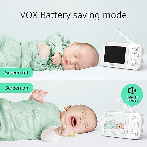 YOTON Baby Monitor with Camera and 8 Functions