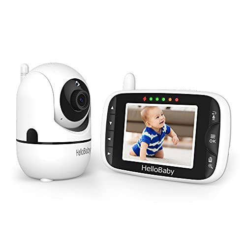 HelloBaby Monitor: Camera, Audio, VOX, Two-Way, Night Vision
