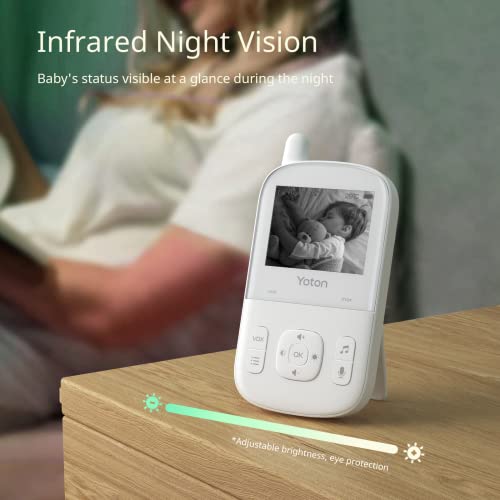 YOTON Video Baby Monitor with Camera and 2.7" Screen