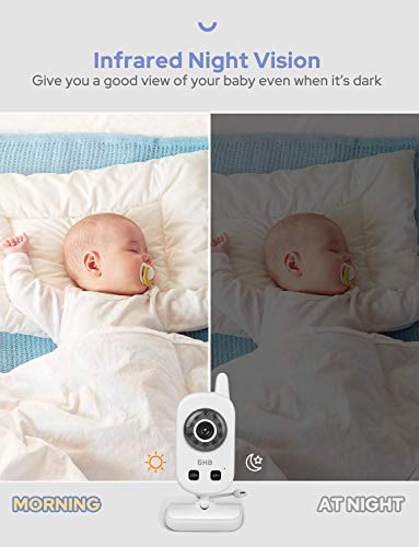 GHB Video Baby Monitor with Camera Eco Mode