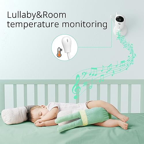 YOTON Baby Monitor with Camera and 8 Functions