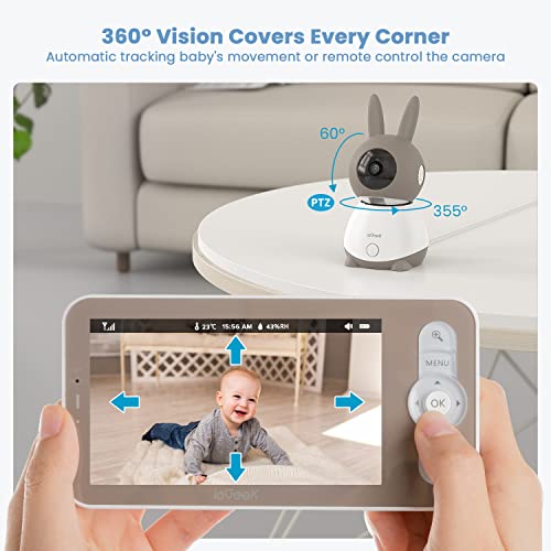 ieGeek 2K Wifi Baby Monitor with Camera & Night Vision