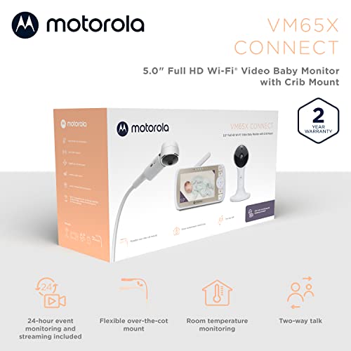 Motorola Nursery Video Baby Monitor with WiFi App