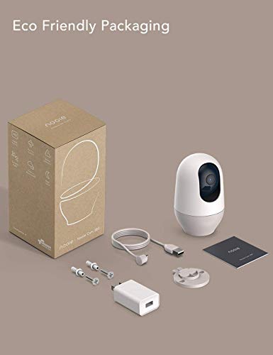 360-degree WiFi Baby Monitor Camera with Night Vision