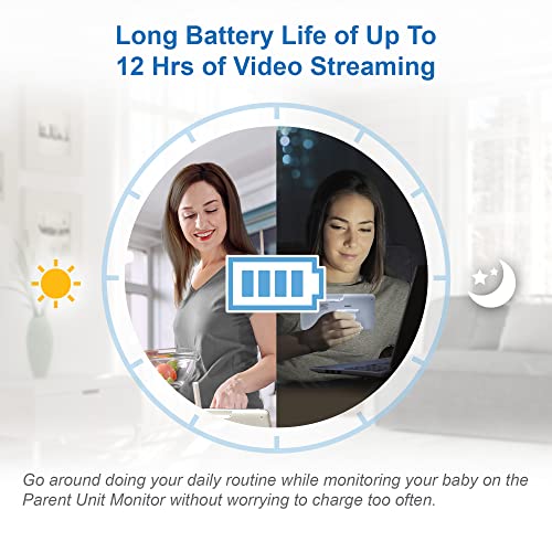 VTech RM7768HD Smart Video Baby Monitor 1080p HD