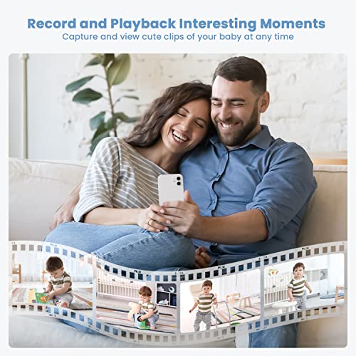 ieGeek 2K Wifi Baby Monitor with Camera & Night Vision