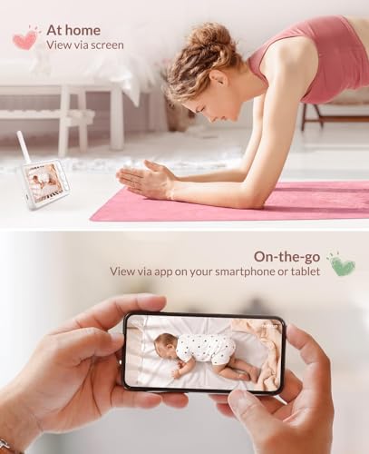 Peekababy Smart Baby Monitor with Camera and Audio
