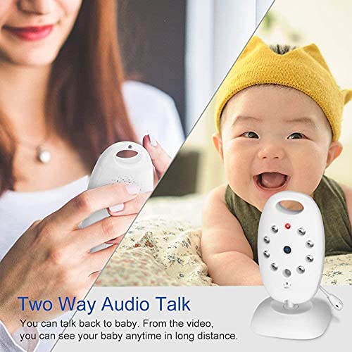 Wireless Video Baby Monitor with Night Vision Temperature monitoring