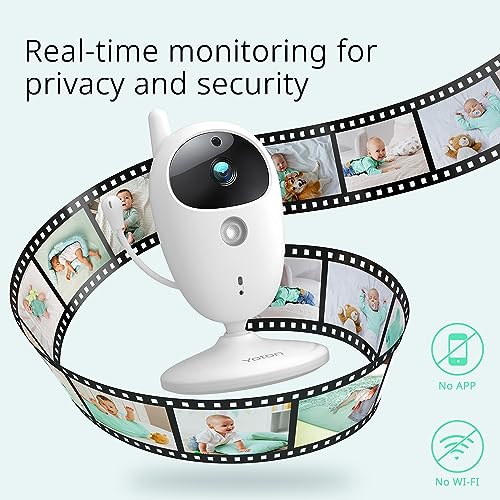 YOTON Baby Monitor with Camera and 8 Functions