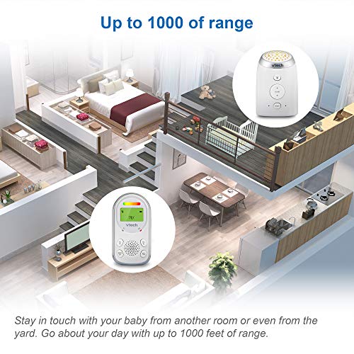 VTech AM706-1W Long Range Audio Baby Monitor