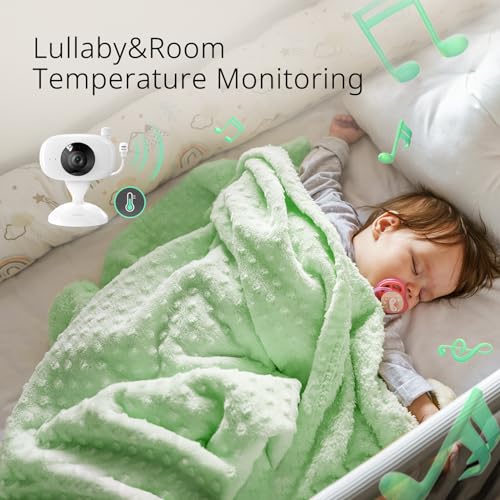 YOTON Video Baby Monitor with Camera, Night Vision