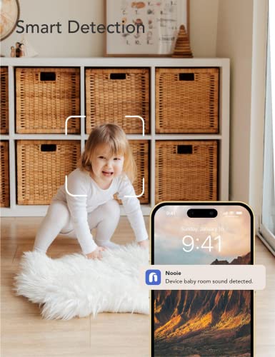 Nooie Smart Baby Monitor with WiFi, Night Vision
