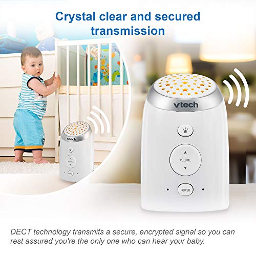 VTech AM706-1W Long Range Audio Baby Monitor