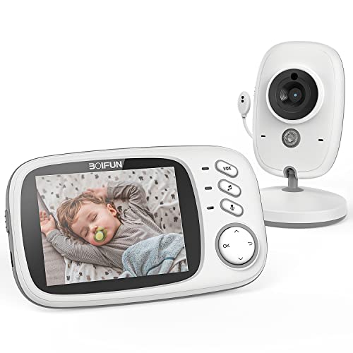 BOIFUN Video Baby Monitor Camera with Night Vision