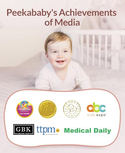 Peekababy Smart Baby Monitor with Camera and Audio