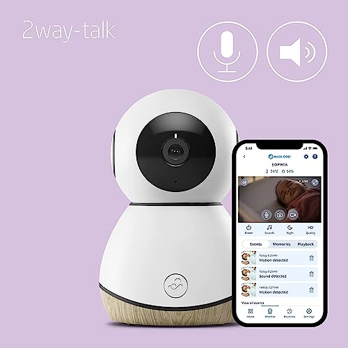 Maxi-Cosi HD WiFi Baby Monitor with Camera and Audio