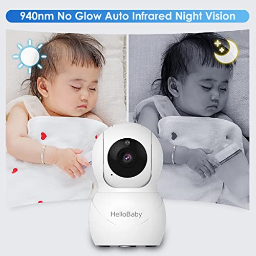HelloBaby Camera Baby Monitor: ECO Mode, Night Vision