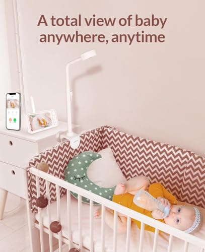 Peekababy Smart Baby Monitor with Camera and Audio
