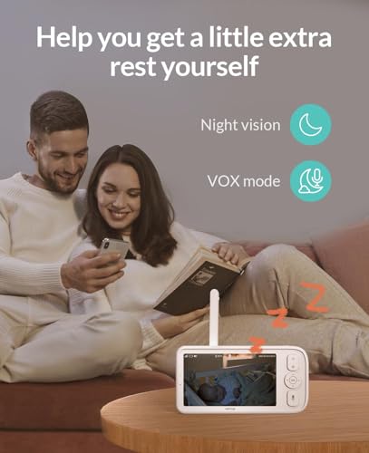 Peekababy Smart Baby Monitor with Camera and Audio