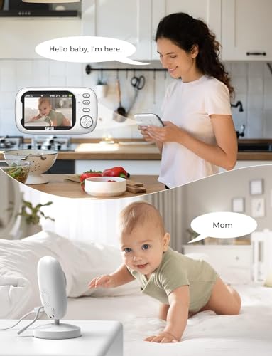 GHB Camera Baby Monitor with Night Vision & VOX