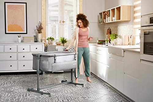 Kinderkraft NESTE UP Side Cot, Children's Travel Cot