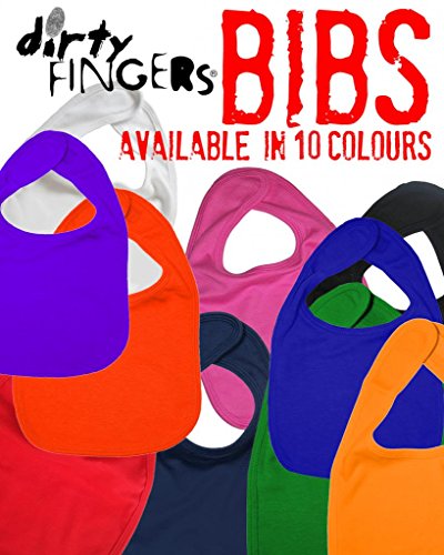 Baby Unisex Navy Feeding Bib: House White Bottle