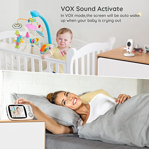 BOIFUN Video Baby Monitor Camera with Night Vision