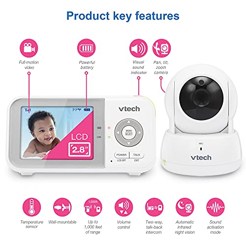 VTech VM923 Video Baby Monitor with Long Range