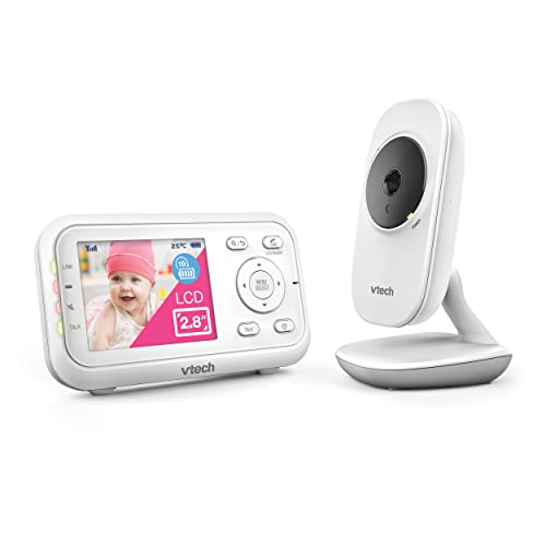 VTech VM3250 Video Baby Monitor with Camera, Long Range, LCD Screen, Night Vision