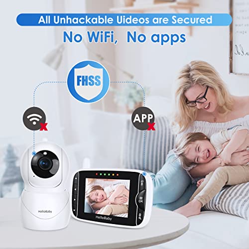 HelloBaby Camera Baby Monitor: ECO Mode, Night Vision