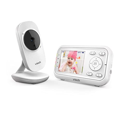 VTech VM3250 Video Baby Monitor with Camera, Long Range, LCD Screen, Night Vision